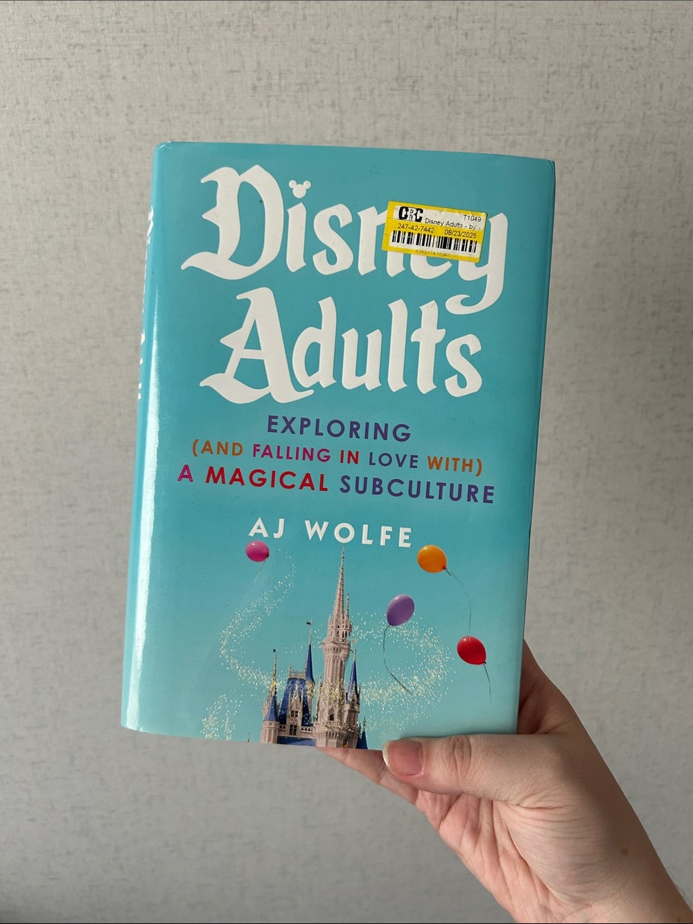 Disney Adults by AJ Wolfe — Aqua Hardcover